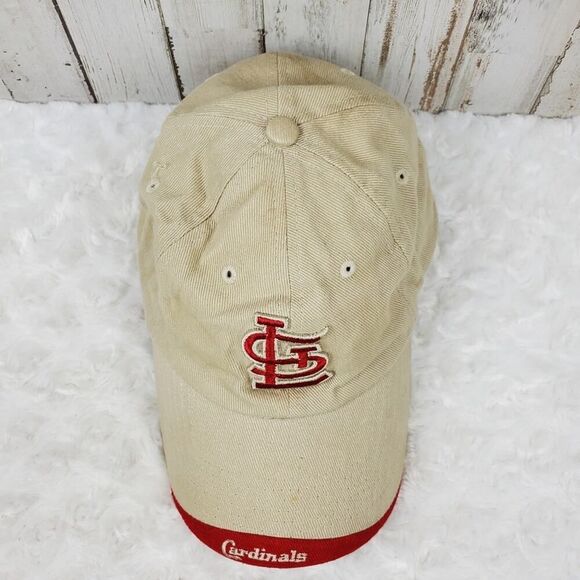 St. Louis Cardinals Baseball Cap Tan Red - Picture 6 of 7